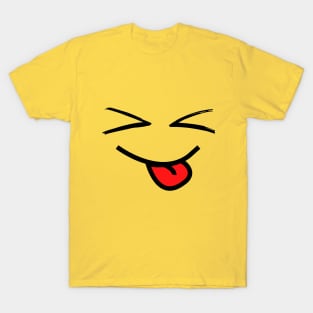 happyFace | Cute, Positive, Happy Smile Fun Teacher this gift is for Men or Women T-Shirt